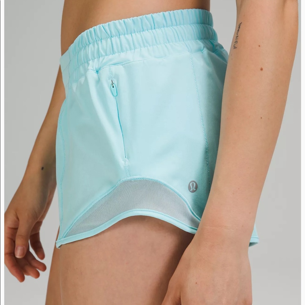 Lululemon Hotty Hot Shorts: Light Blue